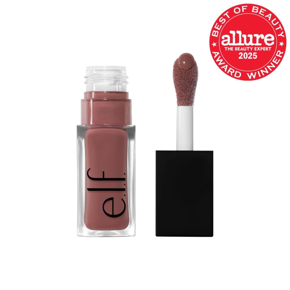 e.l.f. Glow Reviver Lip Oil, Nourishing Tinted Lip Oil For A High-shine Finish, Infused With Jojoba Oil, Vegan & Cruelty-free, Money Mauve