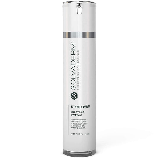 Stemuderm Face & Eye Cream - Anti Aging Skincare - Daily Moisturizer for Fine Lines, Wrinkles & Eyebags - Supports Natural Collagen Production & Elastin - Organic Plant Based Stem Cells - 1.75 fl oz