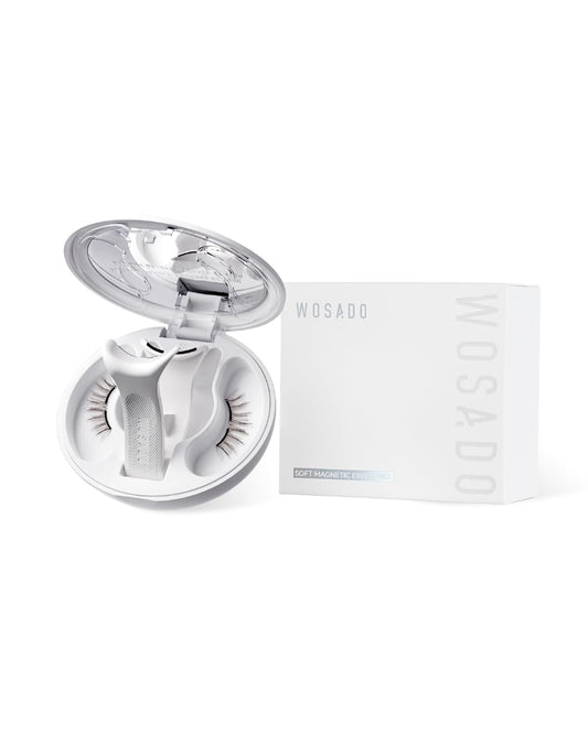 Magnetic Eyelashes with Applicator Kit, [Destination Collection: No.27 Chicago Skyline] Reusable Magnetic Lashes without Eyeliner, Glue-free False Lashes, Waterproof, Lightweight