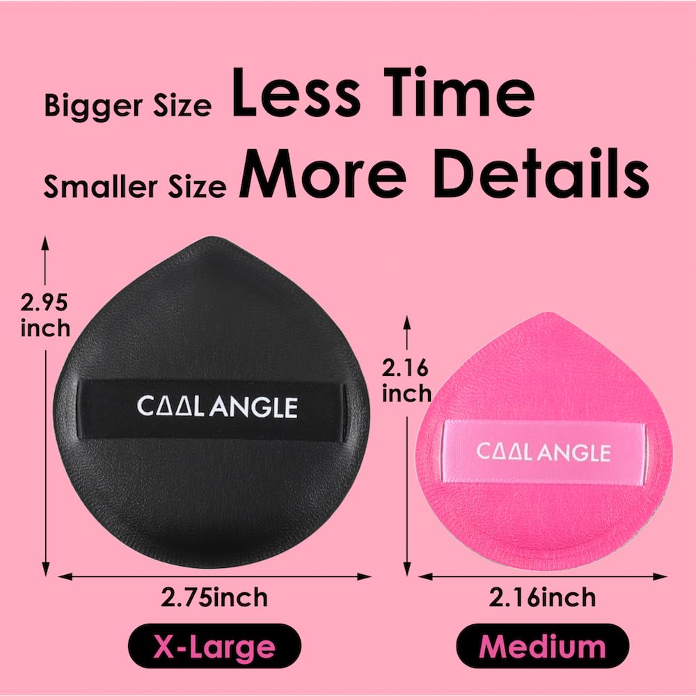 5Pcs Makeup Sponge Latex-Free Soft Blender Sponge Perfect for Liquid Foundation Concealer Cream Powder, Beauty Sponge Gift Set for Long-lasting and Natural Makeup, Pink, Medium
