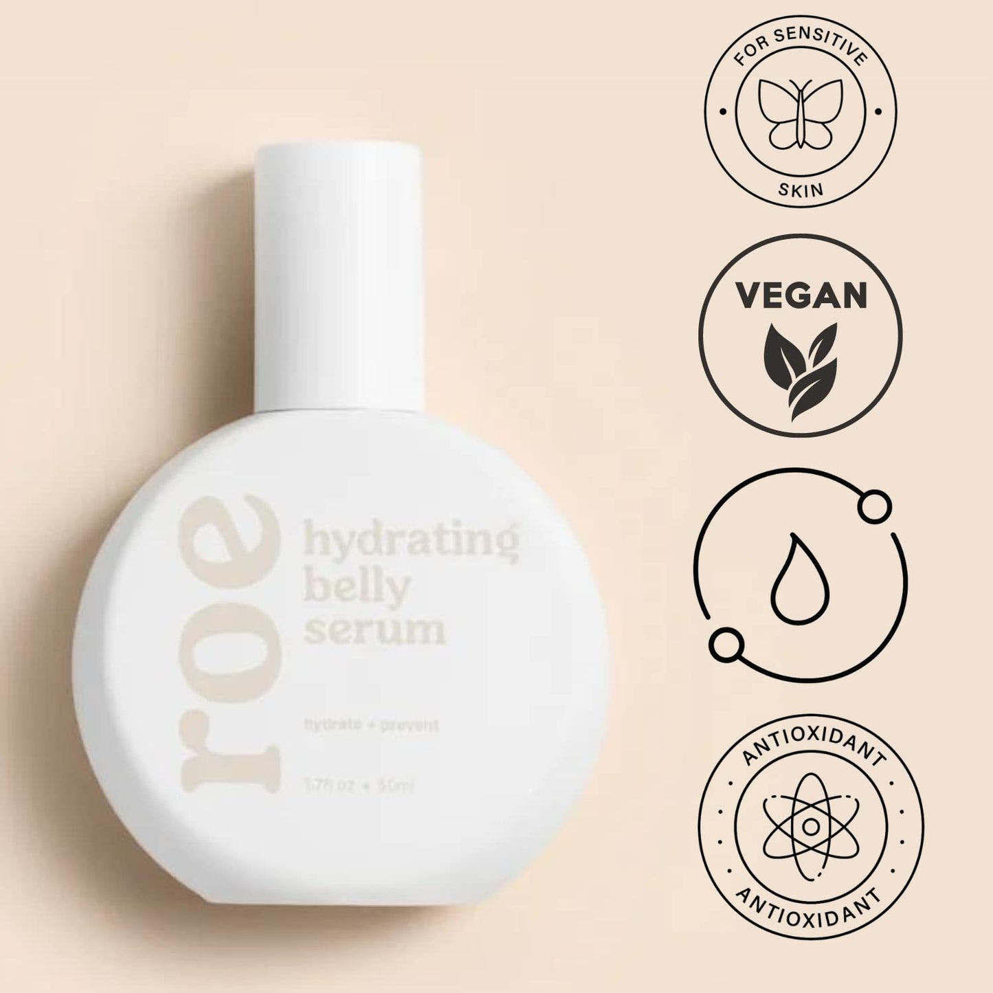 Stretch Mark Belly Serum/Oil for Sensitive Skin with Long and Short-term Hydration, Increases Skin Elasticity and Firmness Reduce Stretch Marks (Belly Serum)