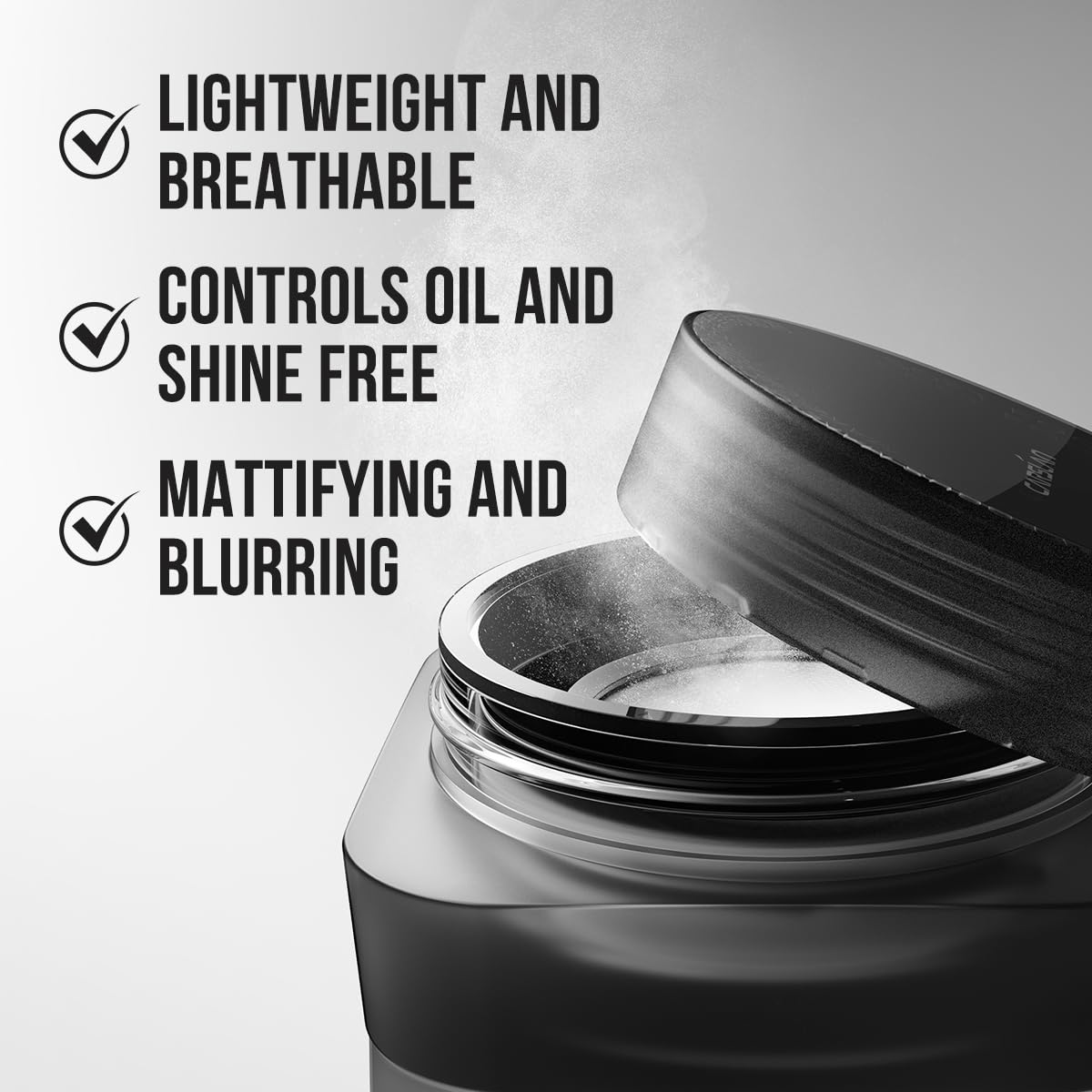 Soft Focus Loose Setting Powder, Waterproof, Matte, Oil Control, Shine Free, Talc-Free Face Powder Makeup, 24H Longwear Finishing Powder, 01 Translucent For Dry