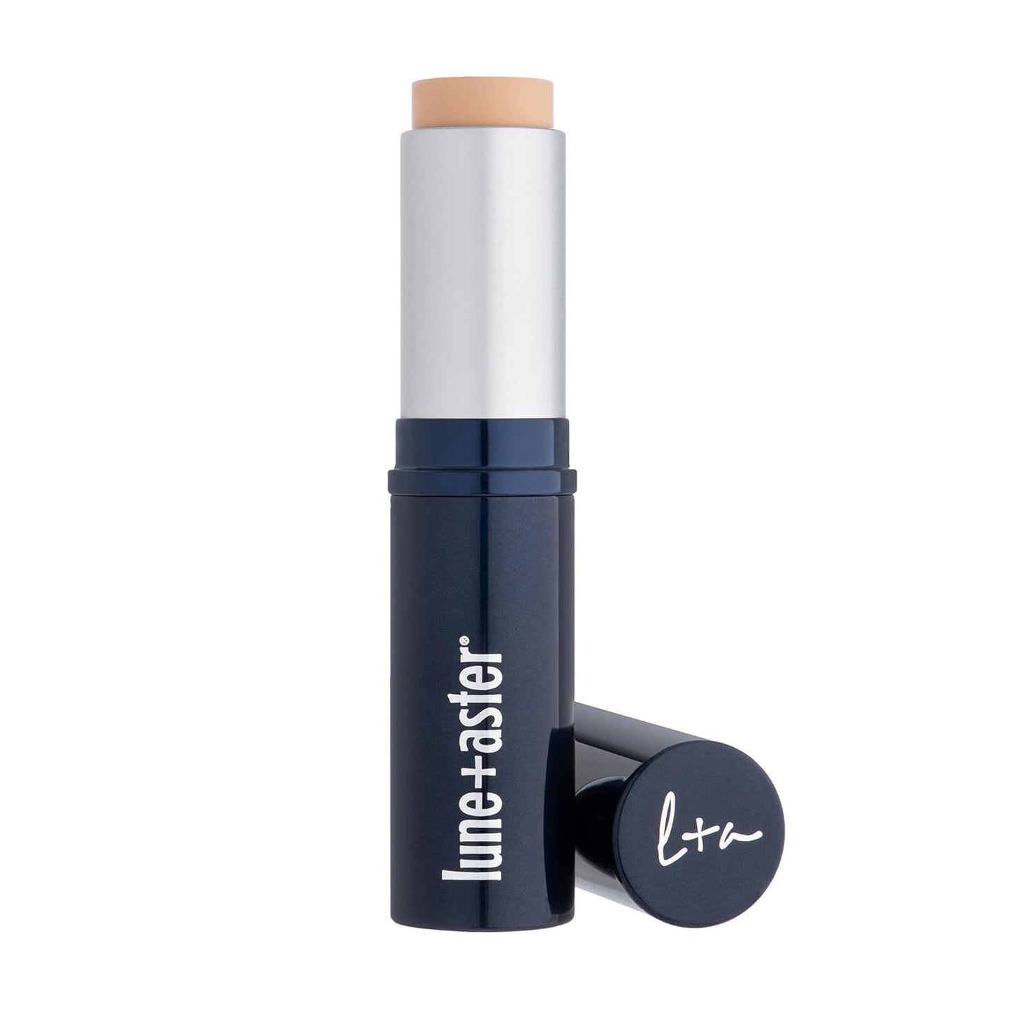 Lune+Aster Dawn to Dusk Foundation Stick - Light - A cream foundation stick infused with good-for-you ingredients that delivers long-lasting, undetectable coverage for a flawless complexion