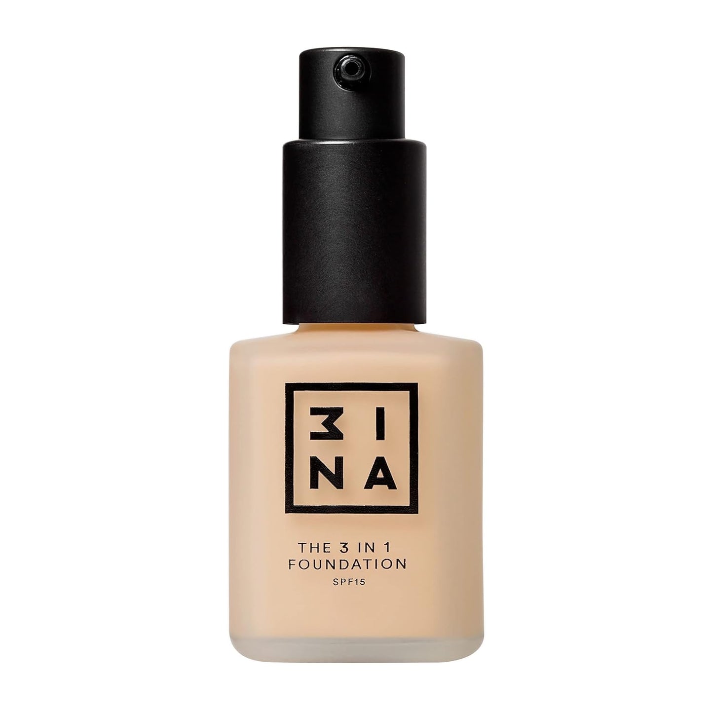3INA The 3-In-1 Foundation 202 - Vegan Formula - Combination Of Primer, Concealer And Foundation - Medium Coverage - Natural Finish - Perfect For Covering Lines And Blemishes - Long Lasting - 1.01 Oz