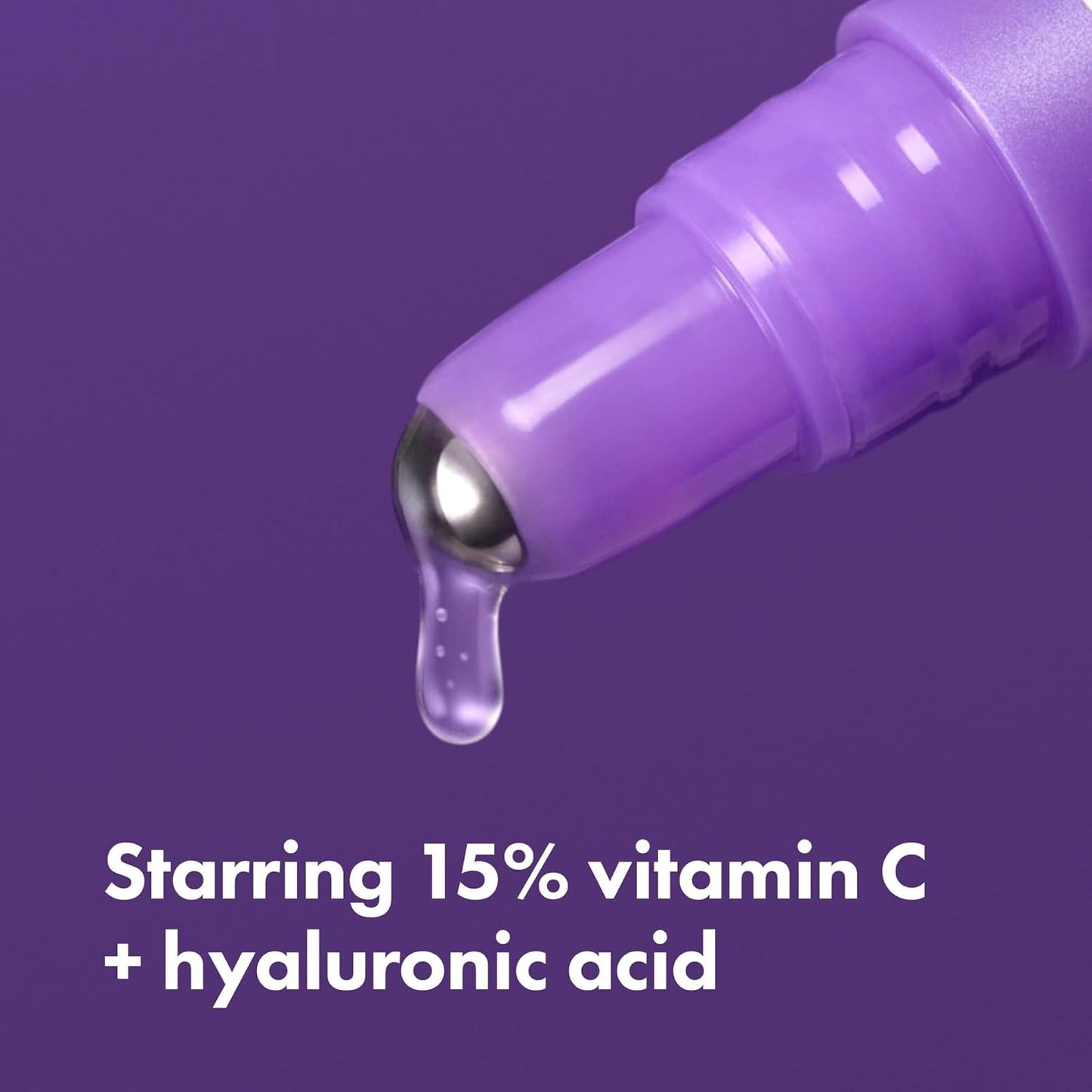 Hero Cosmetics Dark Spot Correct Spot-Fading 15% Vitamin C plus Hyaluronic Acid Serum. Improves the Look of Post Blemish Marks in 7 Days. Twist Applicator and Rollerball Tip for Easy Application. 10mL