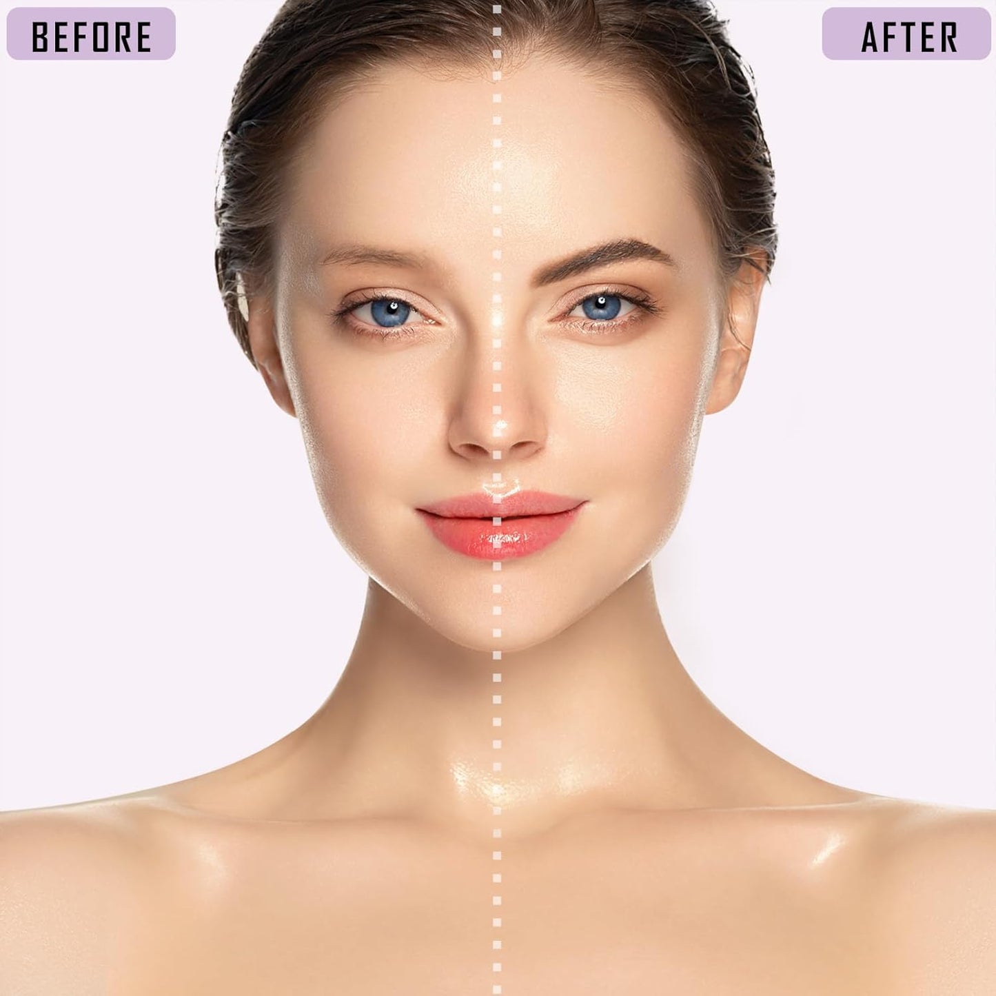 LAVONE Eyebrow Pencil, 2-In-1 Waterproof Eyebrow Pen, with 3 Tip Microblading Eyebrow Pen and Ultra-Precise Brow Pencil, Dual-ended Eyebrow Brush, for Eyebrow Makeup - Grey