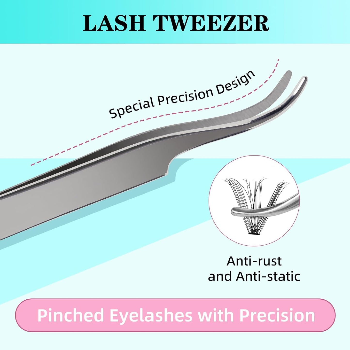 Lash Clusters Kit 200PCS 30D Eyelash Extension Kit D Curl Wispy Eyelash Clusters DIY Natural Individual Lashes Kits Lashes Extensions Kit with Lash Bond and Remover Eyelash Tweezer at Home