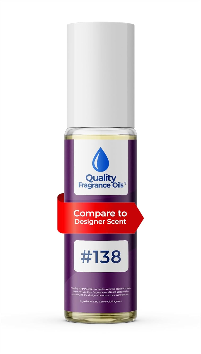 Quality Fragrance Oils' Black Op. Impression #138 | Long-Lasting Perfume Oil, Alcohol-Free, Strong Scent, 10ml Roll-On for Women | Affordable Alternative to Designer Fragrances
