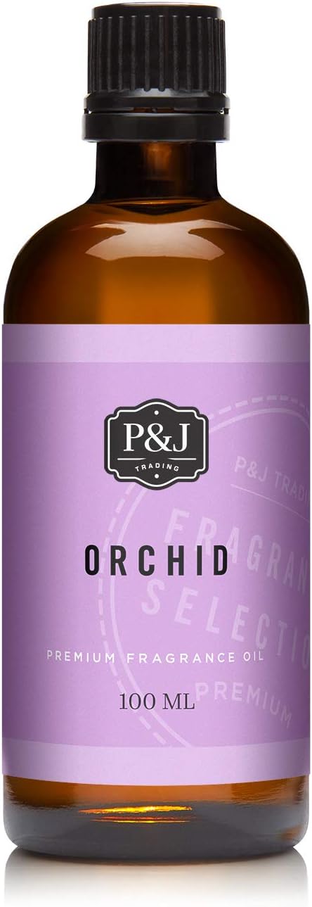 P&J Trading - Orchid Scented Oil 100ml - Fragrance Oil for Candle Making, Soap Making, Diffuser Oil