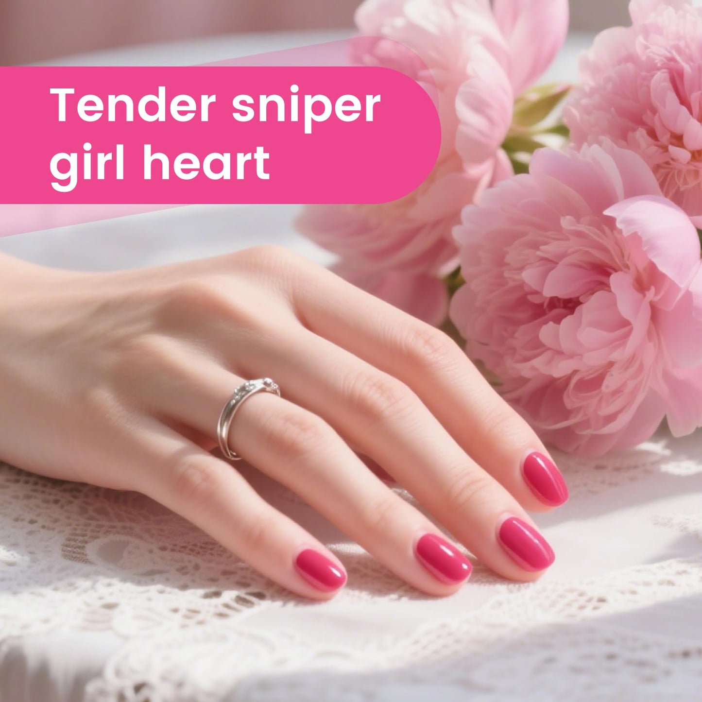 JODSONE 12 PCS Gel Nail Polish Base Coat and Top Coat Red Pink High Gloss Fashion Women Gifts