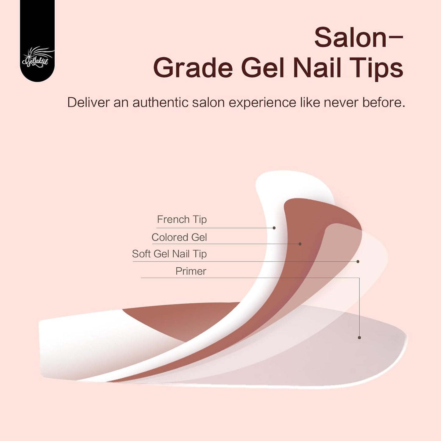 French Tip Press on Toenails 144PCS with 4 Strips, 18 Sizes Nude Fake Nails - No Need to File, Pre-applied Primer, Short Square Toe Nails Kit for Women Pedicure & Gift