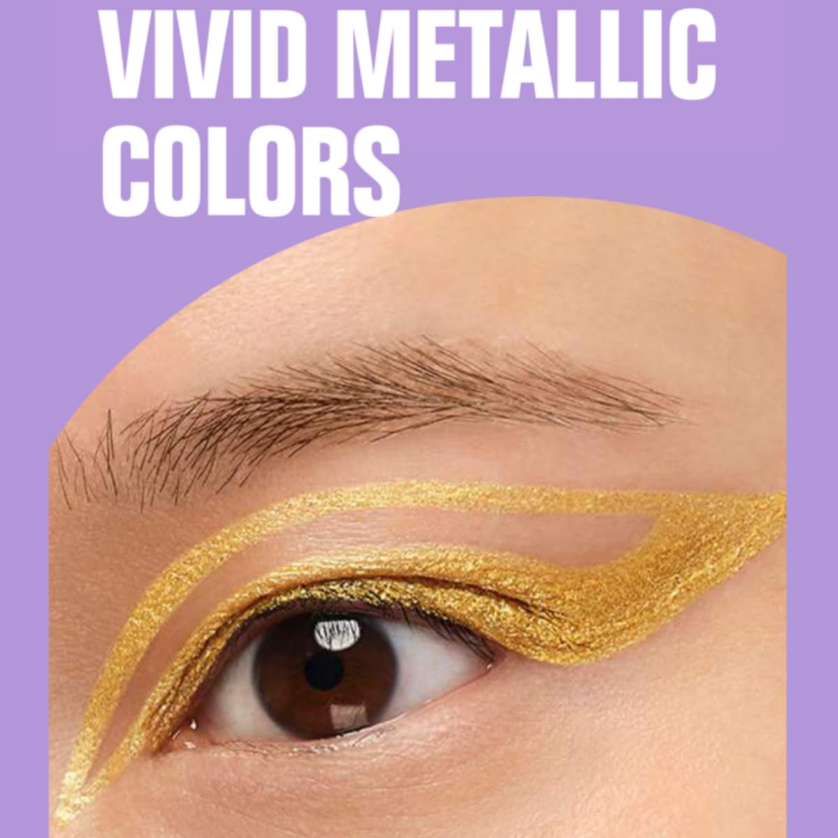 liquid eye liner pencil long lasting stage makeup metallic high pigment colored eyeliner Yellow