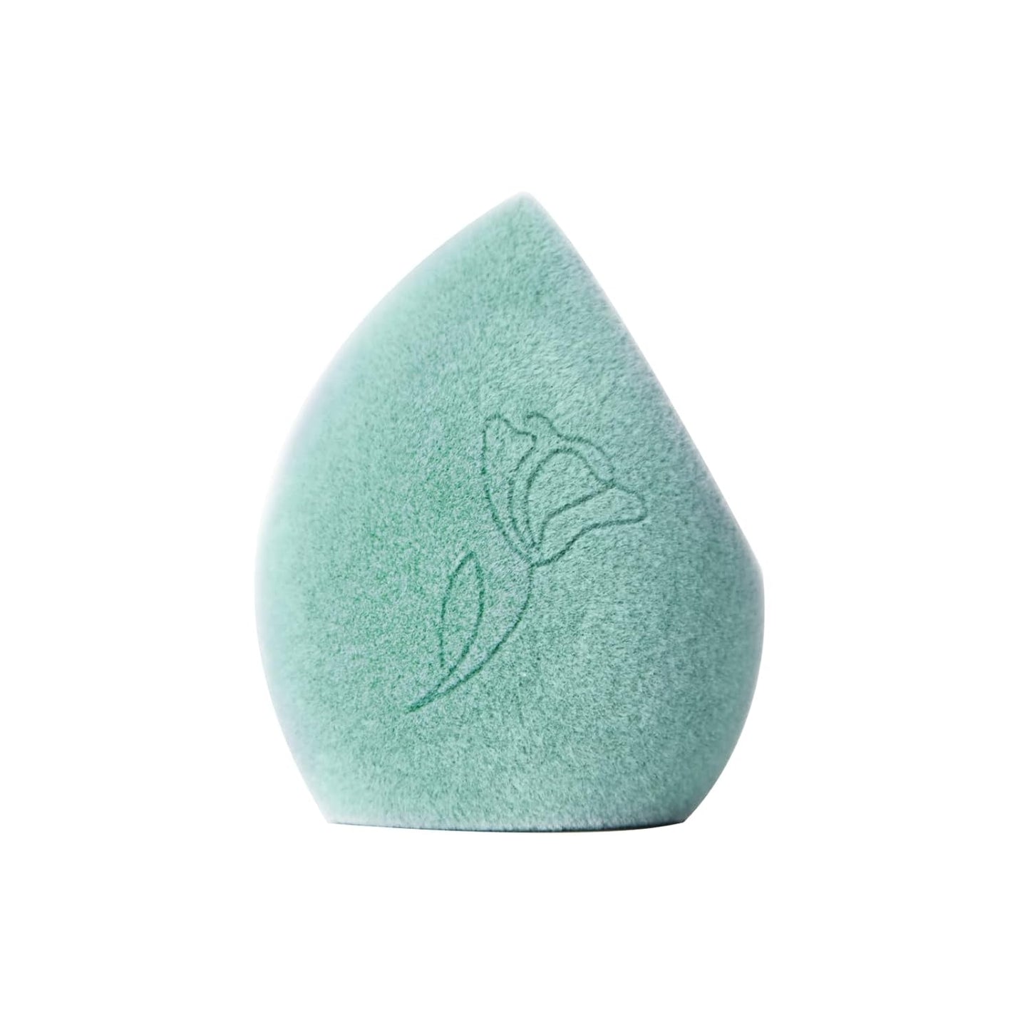 JUNO & Co. Microfiber Makeup Sponge, Dual Layer Technology for Full Coverage Flawless Makeup Blender for Foundation, Powder and Cream (Bamboo Style and Green Color)