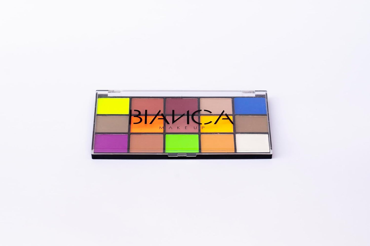 15 Colors Eyeshadow Palette | Versatile Range for Unlimited Eye Looks. (Neon)