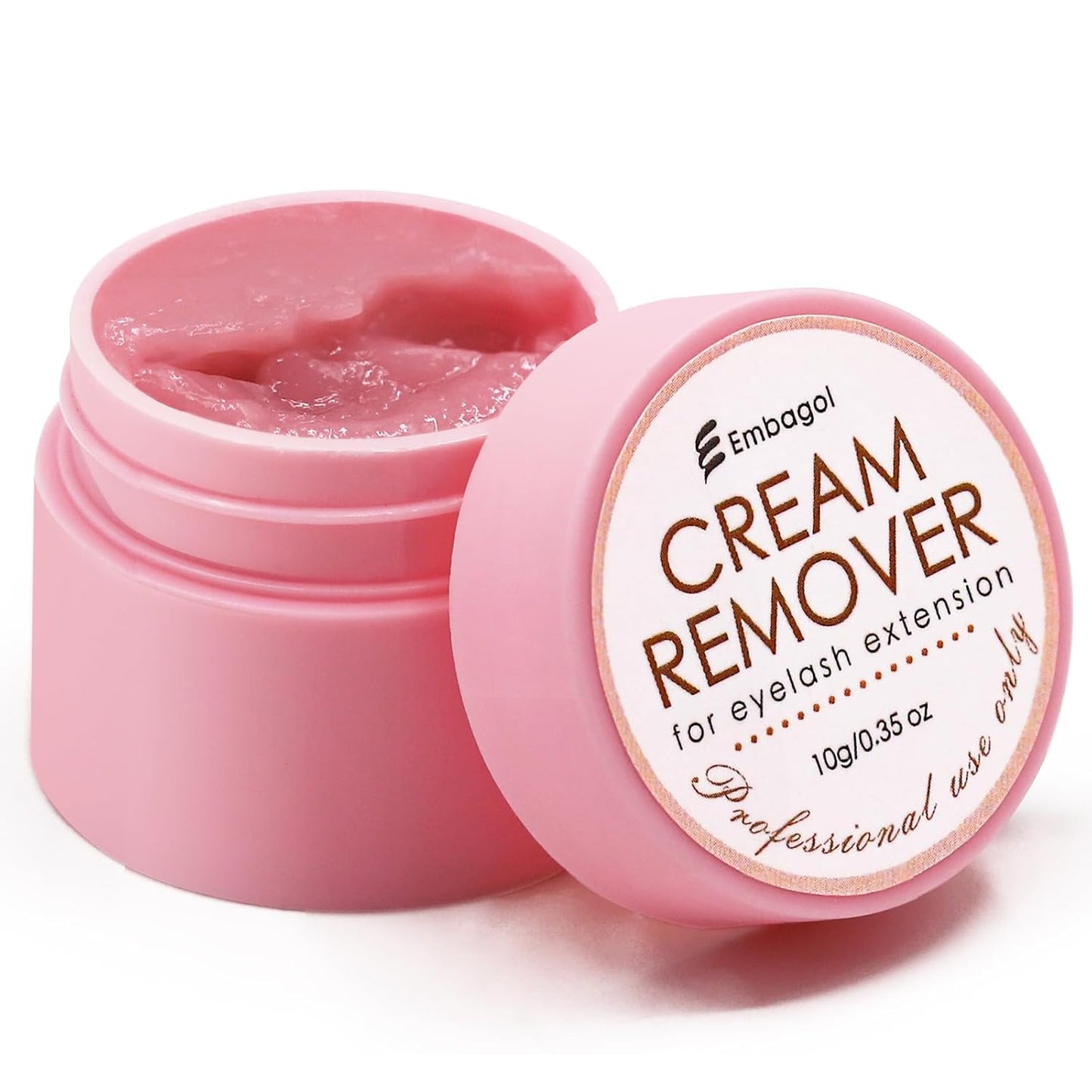 Lash Remover for Lash Extensions 10g No Burn Cream Remover Professional Eyelash Extensions Lash Tech Salon Supplies