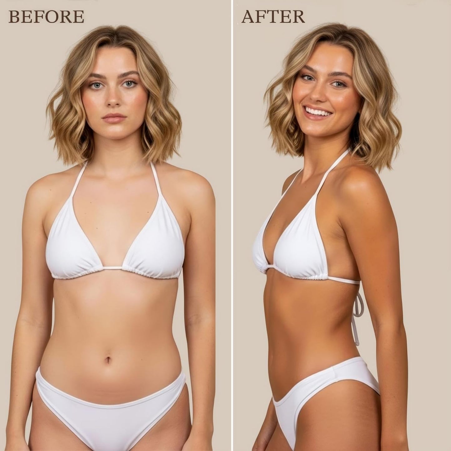 Beauty by Earth Self Tanner - USA Made with Natural & Organic Ingredients, Moisturizing Self Tanning Lotion with Aloe Vera & Coconut for a Natural Glow, Streak-Free Fake Tan, Medium to Dark