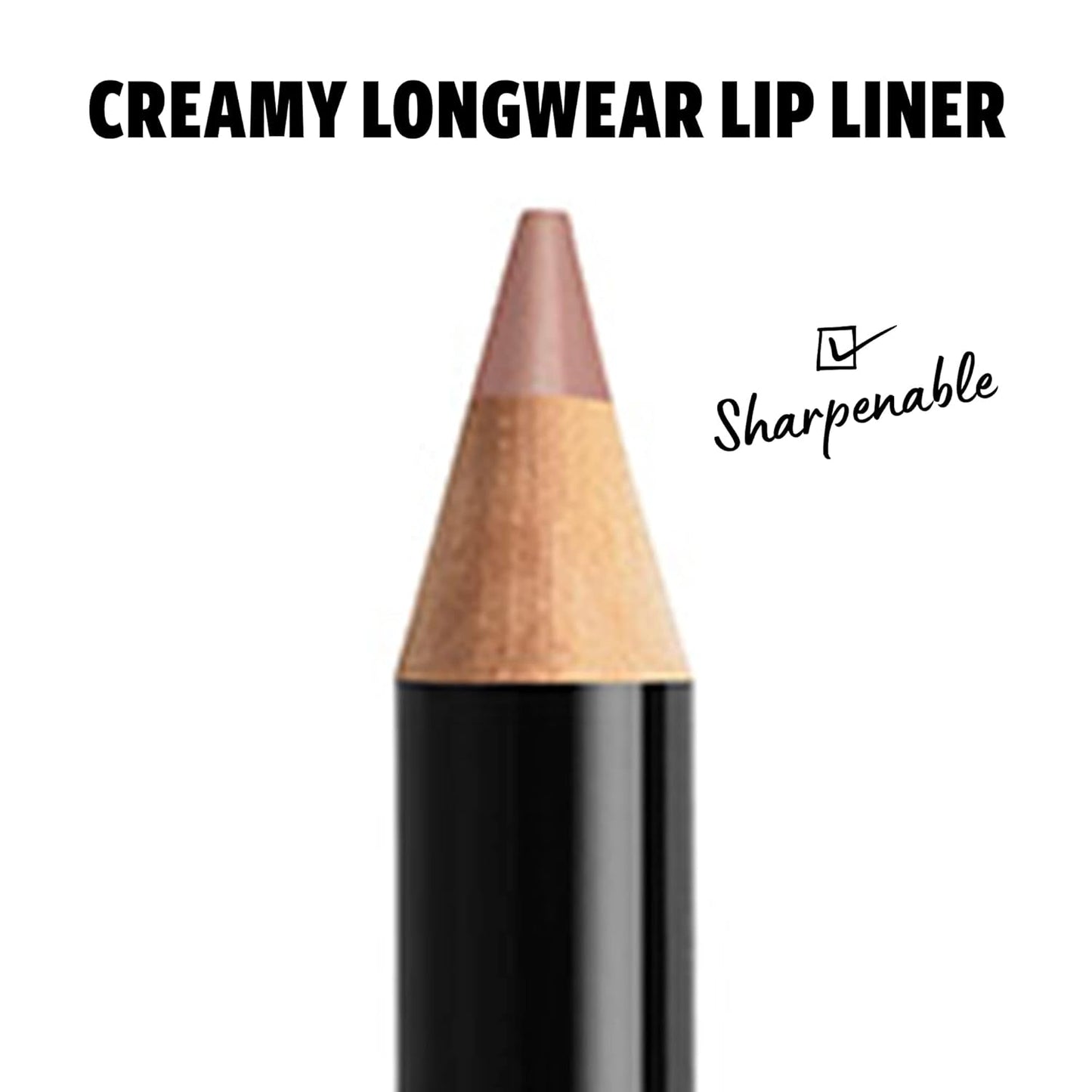 NYX PROFESSIONAL MAKEUP Slim Lip Pencil, Long-Lasting Creamy Lip Liner - Coffee