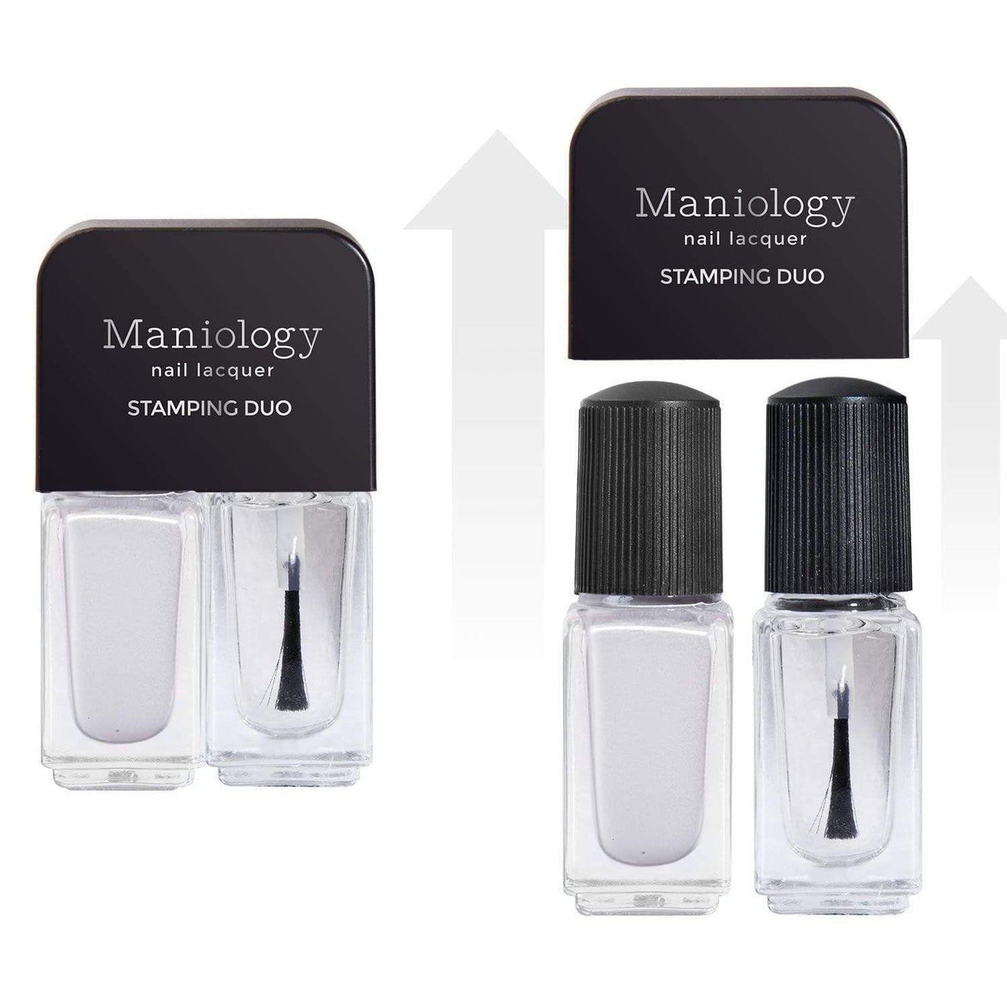 Maniology On the Prowl Nail Stamping Starter Kit | Cat-Themed Nail Art, Playful Kittens, Paw Prints & Whisker Designs DIY Manicures – Includes Stamping Plate, Polish, Top Coat, Stamper & Scraper Card