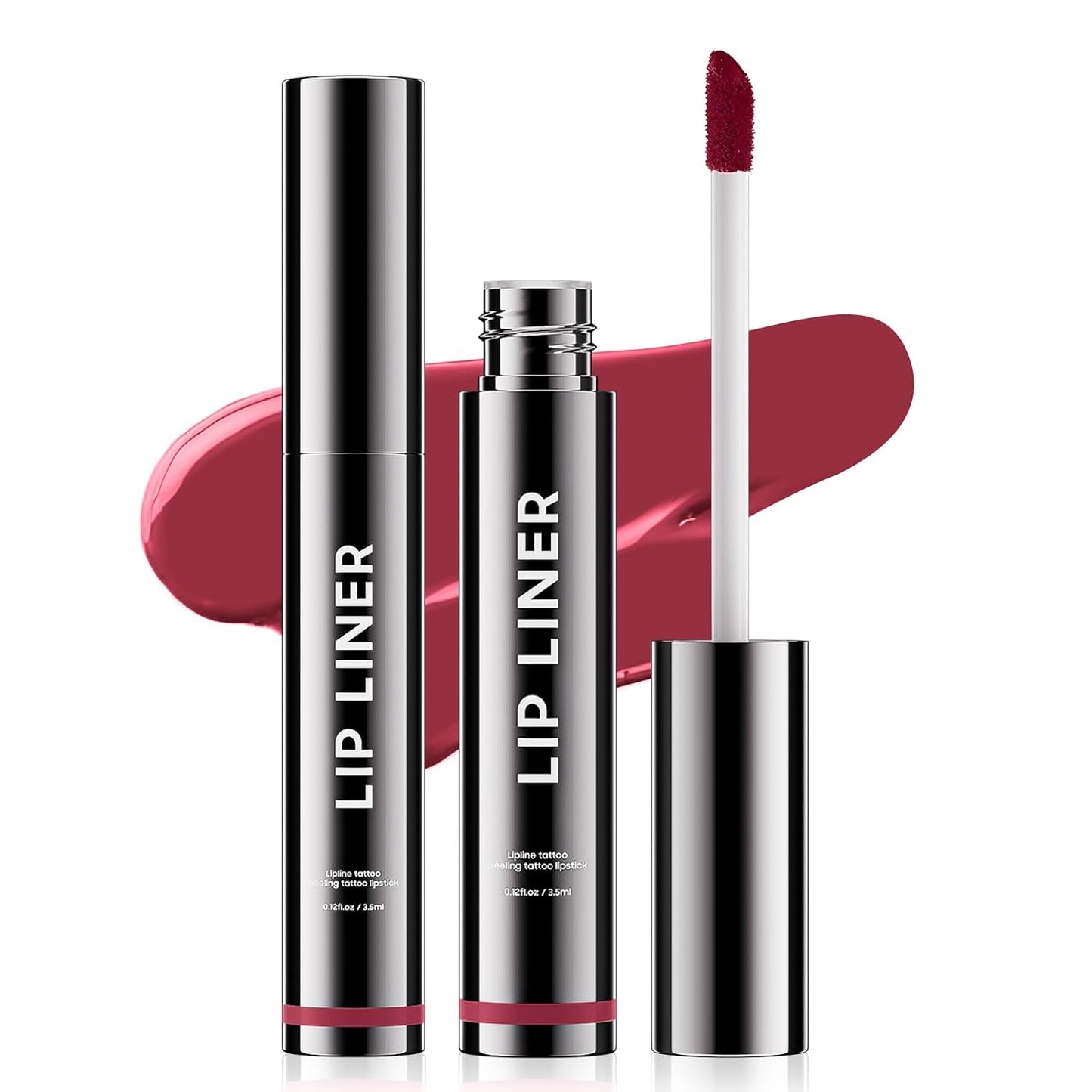 Lip Stain Peel Off Lip Liner - Long Lasting Comfortable Vivid Color Peel Lip Stain Smudge Proof Finish, Create A Charming Vibrant Lip Color Makeup For All Skin Types with All-Day (#05 Mauve)