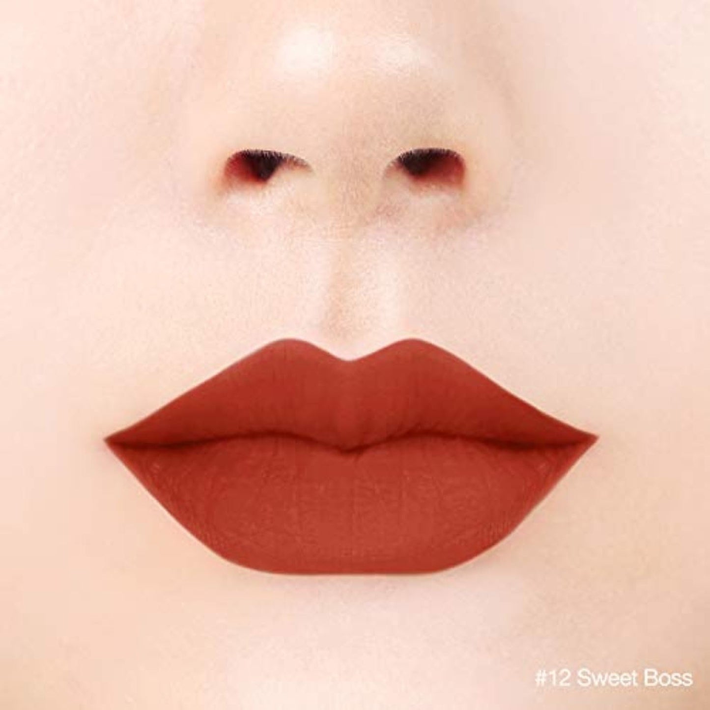 BBIA Last Velvet Lip Tint - Soft & Creamy Matte Finish Lip Stain, Blur Effect with Velvety Texture, Long-Lasting, High Pigment, Lightweight, Non-Drying, Korean Lip Makeup (12 SWEET BOSS)