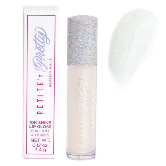 Petite 'N Pretty 10K Shine Lip Gloss for Girls (Diamond Heist) - Makeup for Kids, Tweens, Teens - High Shine, Soft, Hydrating, Lightweight, Made in the USA