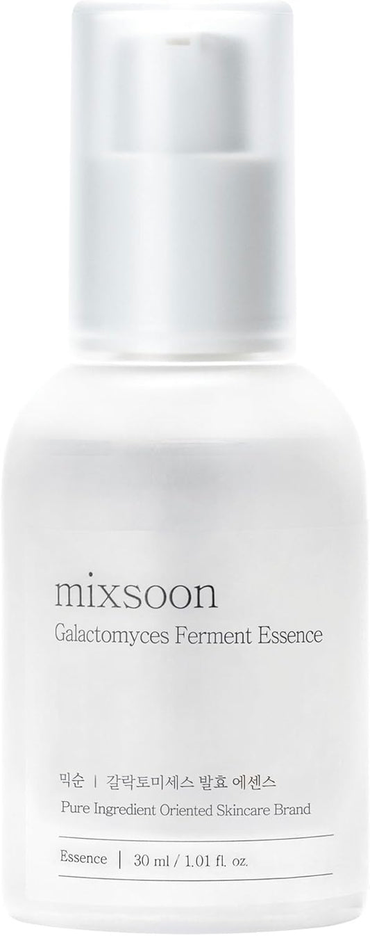 mixsoon Galactomyces Ferment Essence - Deep Moisture, Tone Clarifying Essence to Smooth Skin for Dull, Uneven Skin - Korean Skincare for Glass Skin - Vegan (1.01 Fl. Oz (Pack of 1))