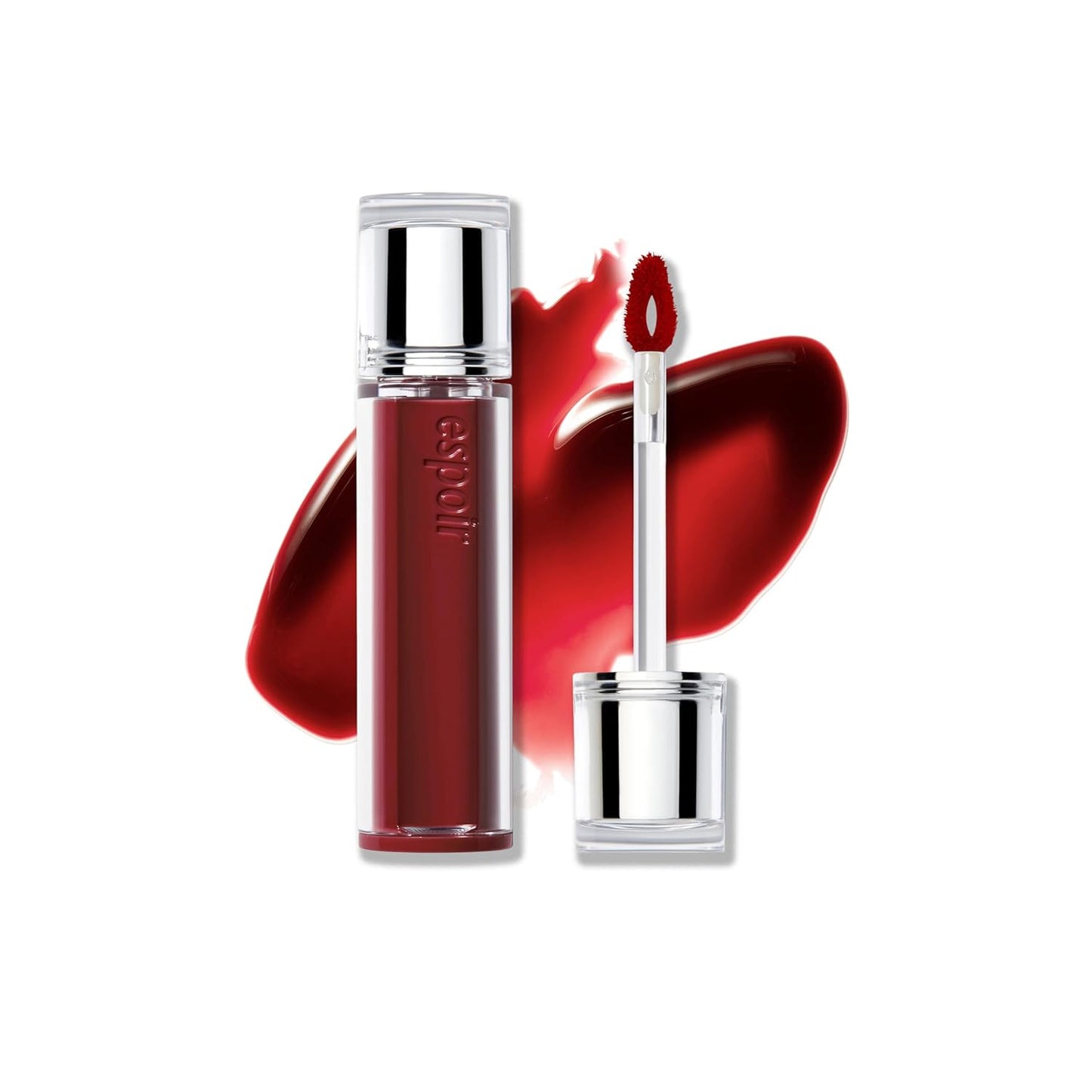 Espoir Couture Lip Tint Glaze #7 Smoked 0.14oz | Volumizing Lip Stain with Syrupy Shine | Long-Lasting & Vibrant Color for Radiant Lip Look | Moisturizing & Glossy Lip Tint | Korean Lip Makeup