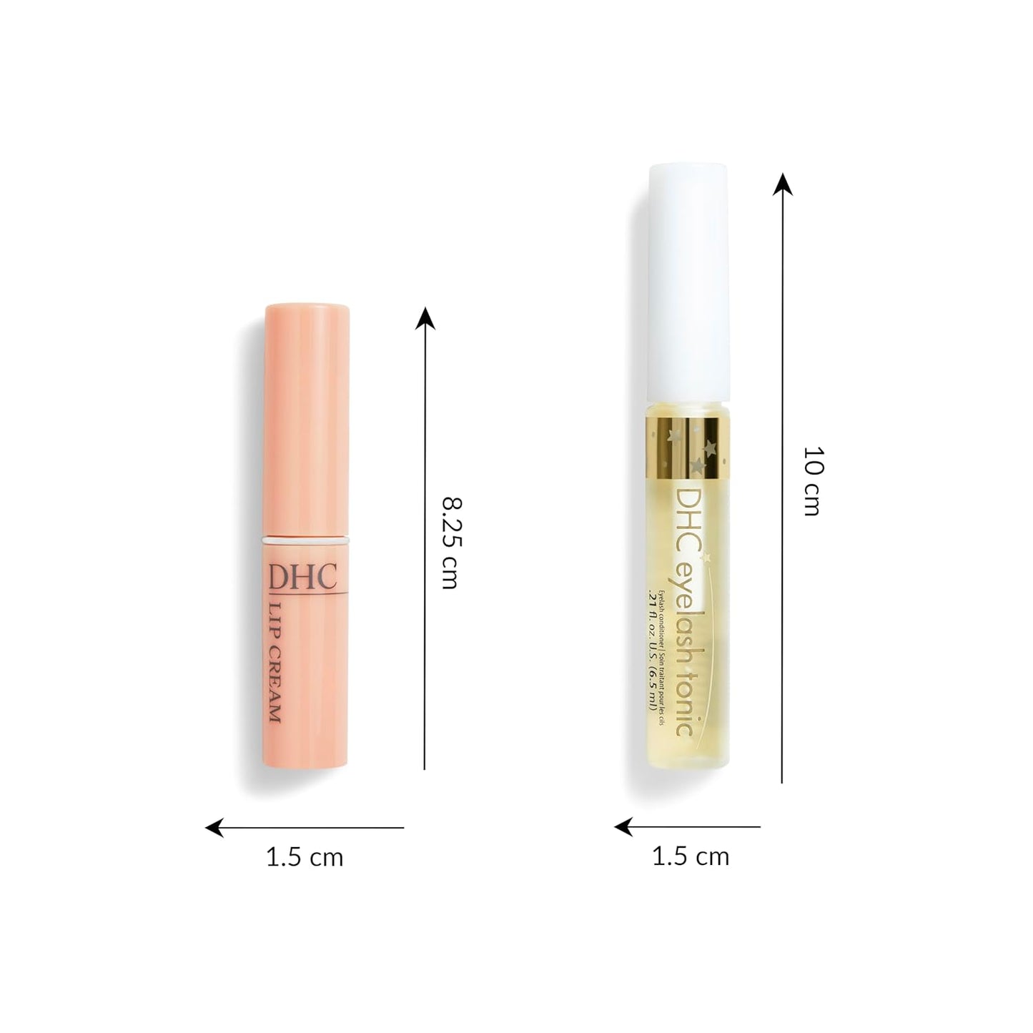 DHC Lip Cream 0.05 oz. Net wt. and Eyelash Tonic 0.21 Fl Oz.