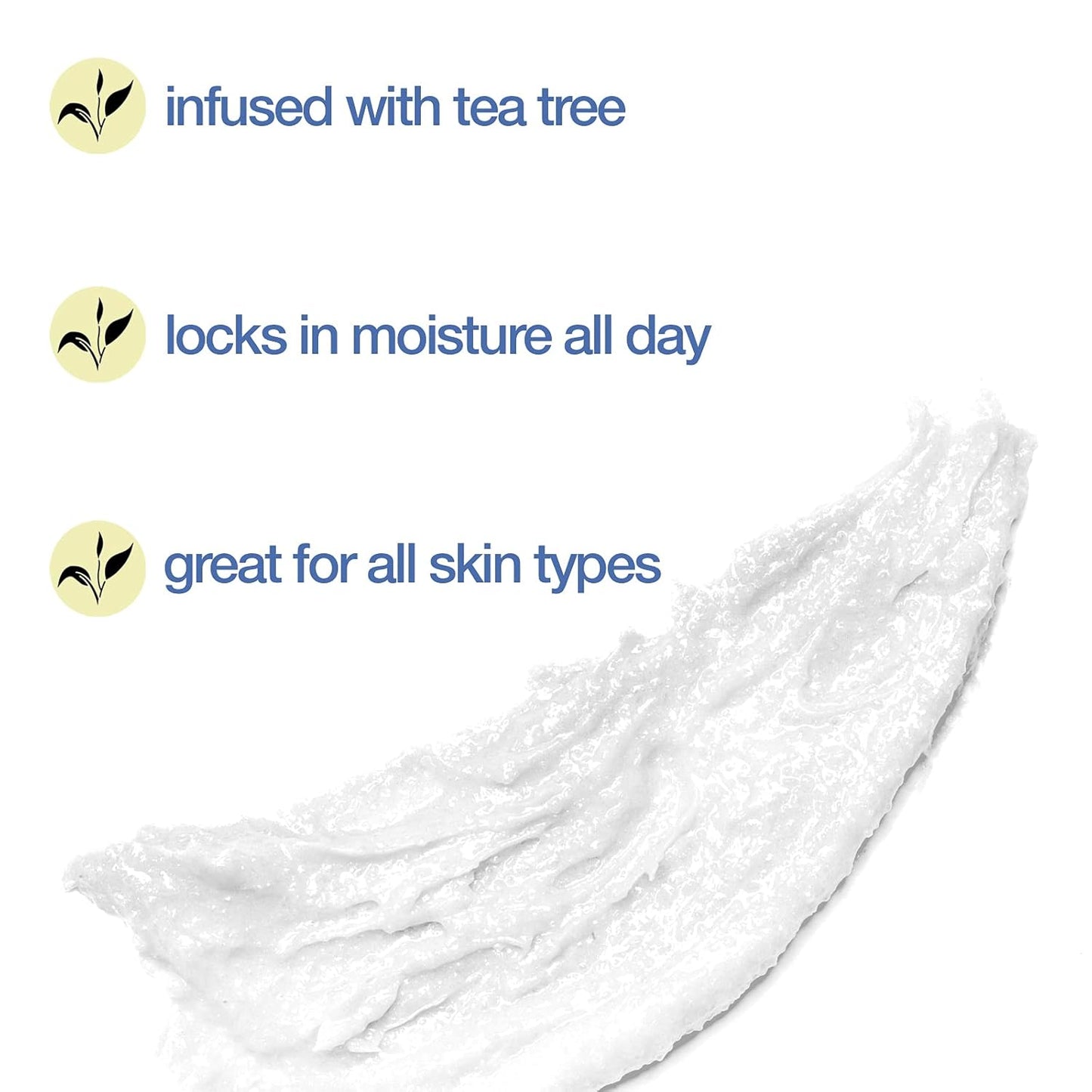 Body Prescriptions Men’s Exfoliating Body Scrub – Ultimate Skin Cleansing Wash in Jar with Twist-Top Lid, For All Skin Types, 21 Ounce (Pack of 1), Tea Tree