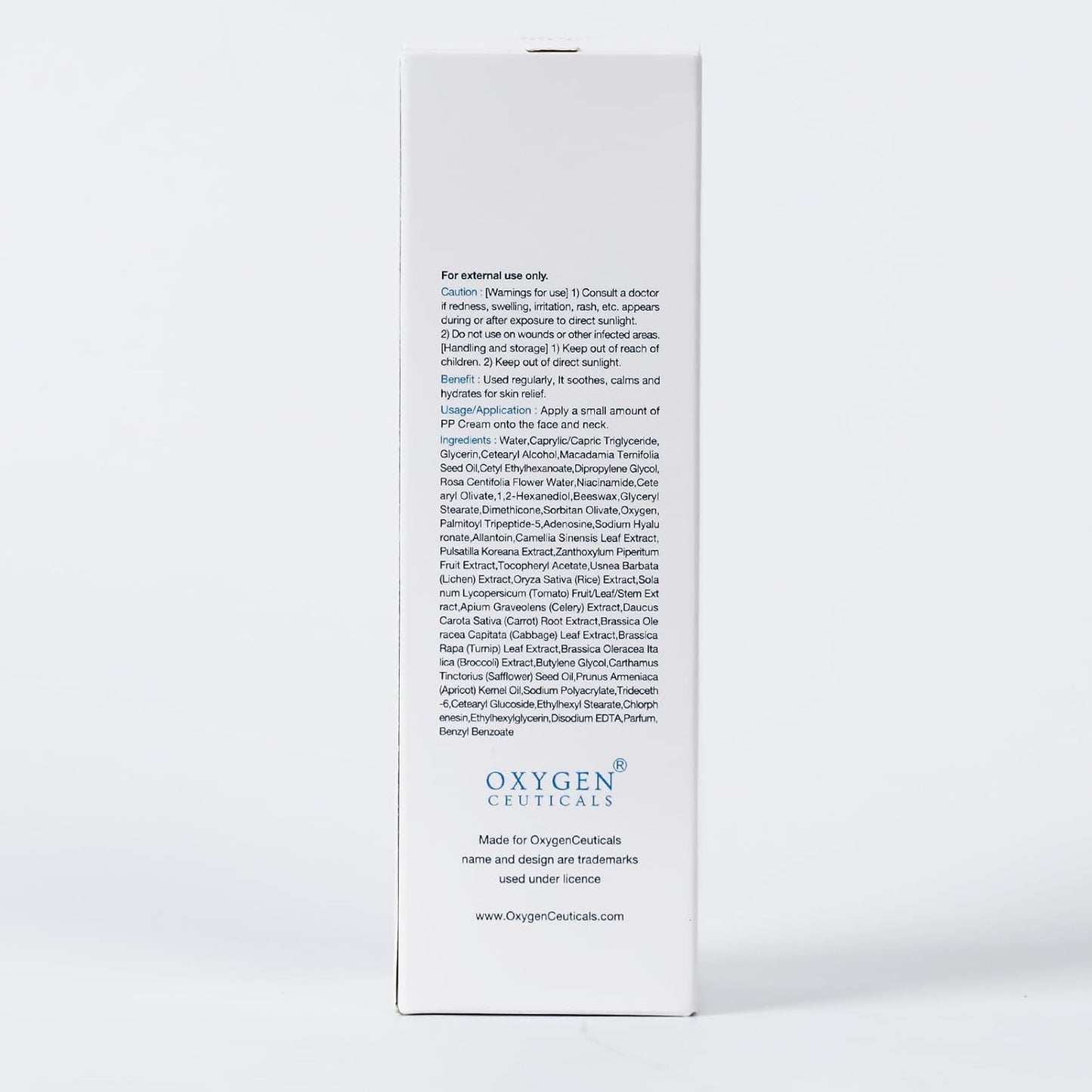 PP Cream – Recovery Cream with Palmitoyl Tripeptide-5, Niacinamide & Adenosine, Moisturizing & Skin Barrier Support for Sensitive Skin. 1.69 fl.oz (50ml)