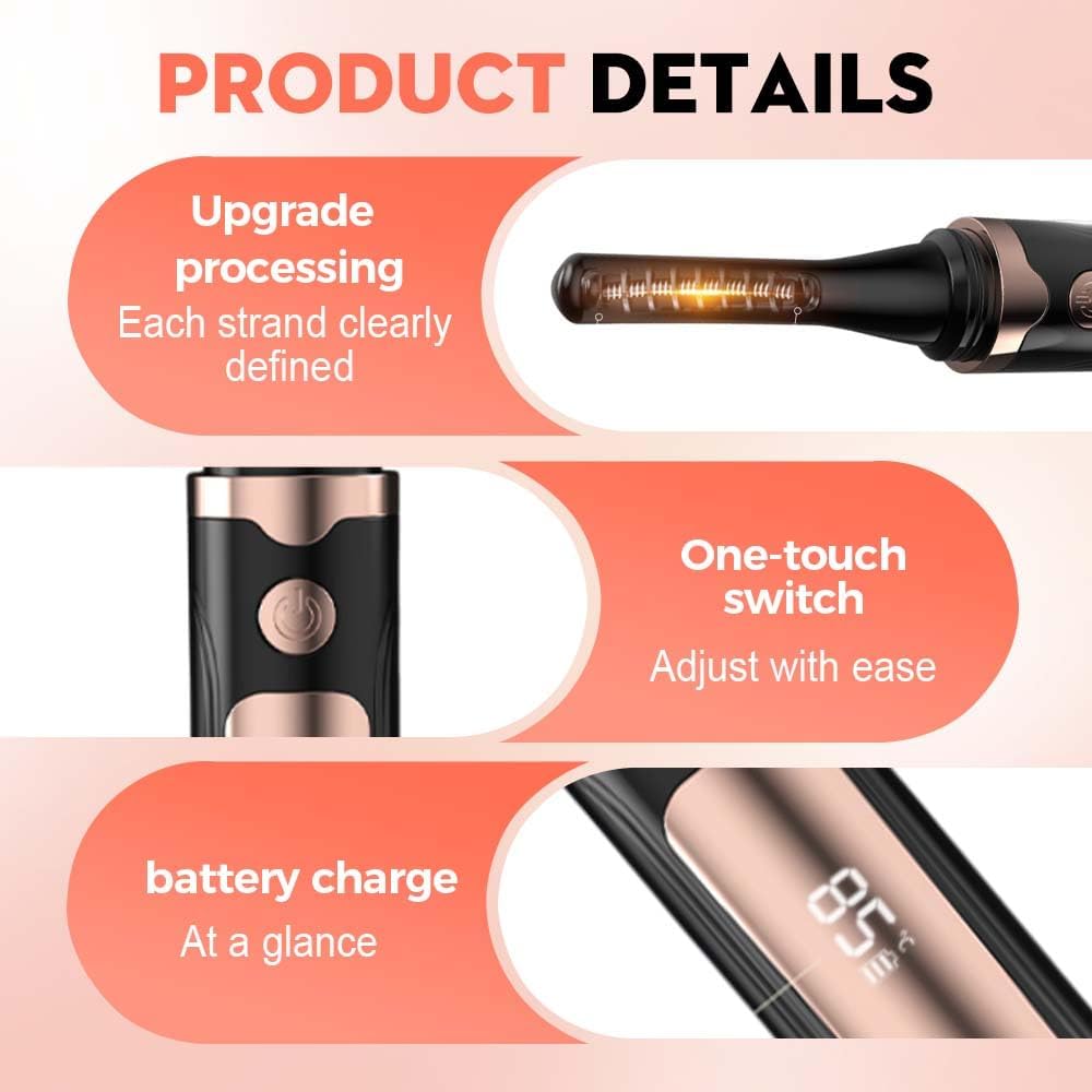 Heated Eyelash Curler, 2025 New Electric Eyelash Curler with LED Display, Portable Rechargeable Eye Lash Curlers Heated Makeup Tool for Women Girls (White)