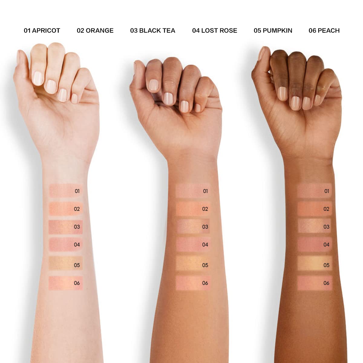 Face Blush, Powder Blush Makeup, Longlasting Highly Pigmented Face makeup, Smooth, Vegan & Cruelty Free, 1 Count, 02 ORANGE