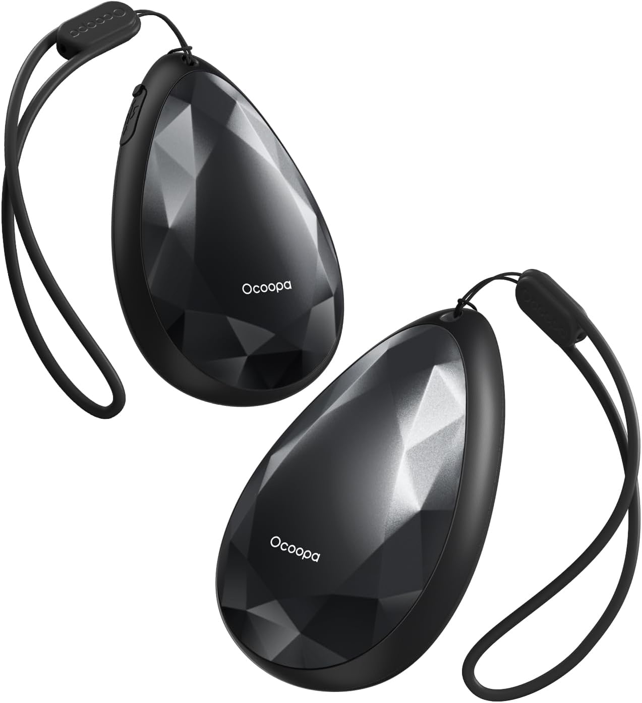 OCOOPA Women Rechargeable Hand Warmers 2 Pack, Portable, Stylish, Diamond-Shape Magnetic Electric Handwarmer, Reusable Pocket Heater, 2025 Tech Gifts for Christmas, Raynaud, Hiking, Camping, UT4 Rare