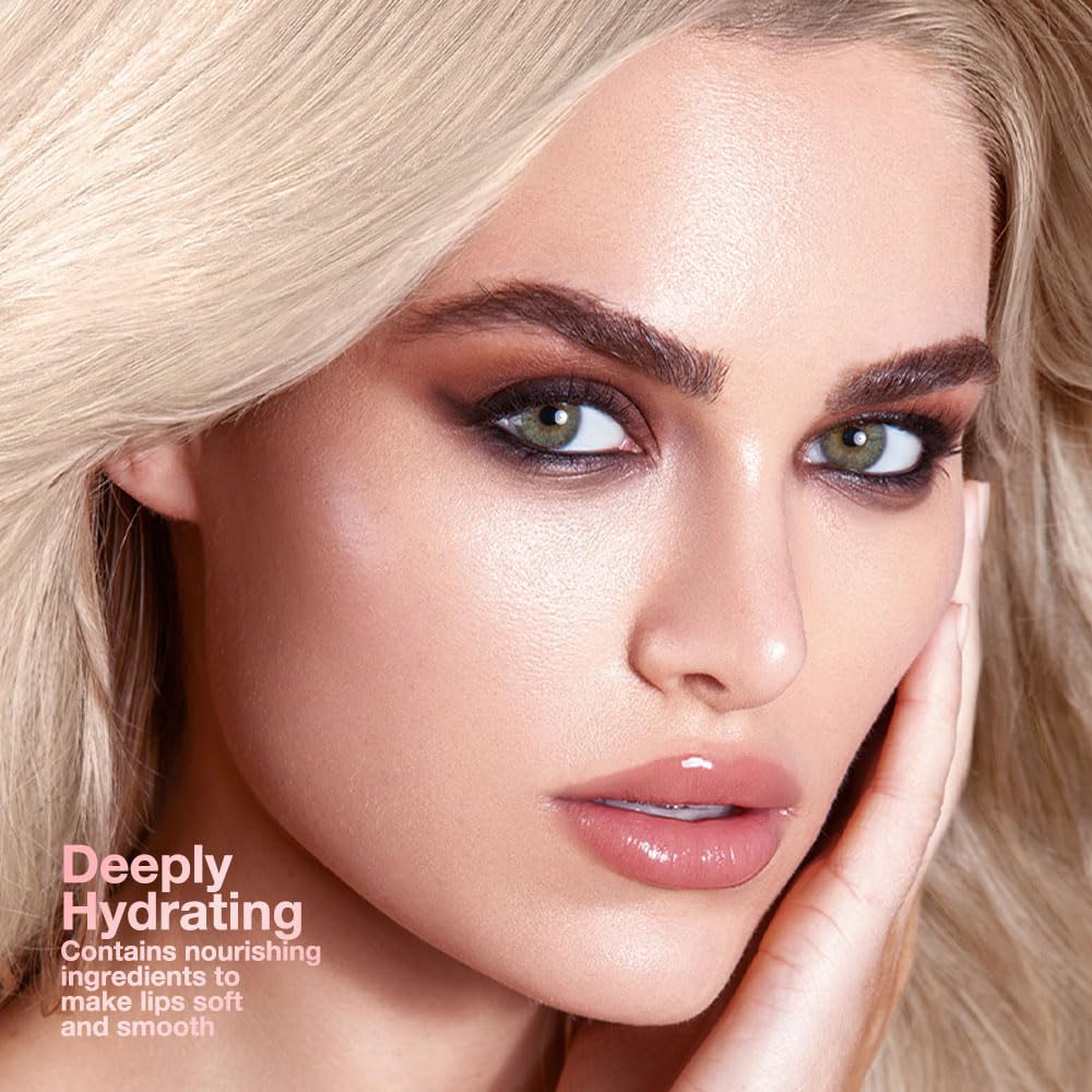 1PCS Orange Pink Honey Tinted Lip Balm Lipstain Lip Tint - Sheer Hydrating Long-Lasting Lipstick for Women All Skin Tones - Moisturizing Lip Gloss, Nourishing Lip Balm with Natural Cherry Tint