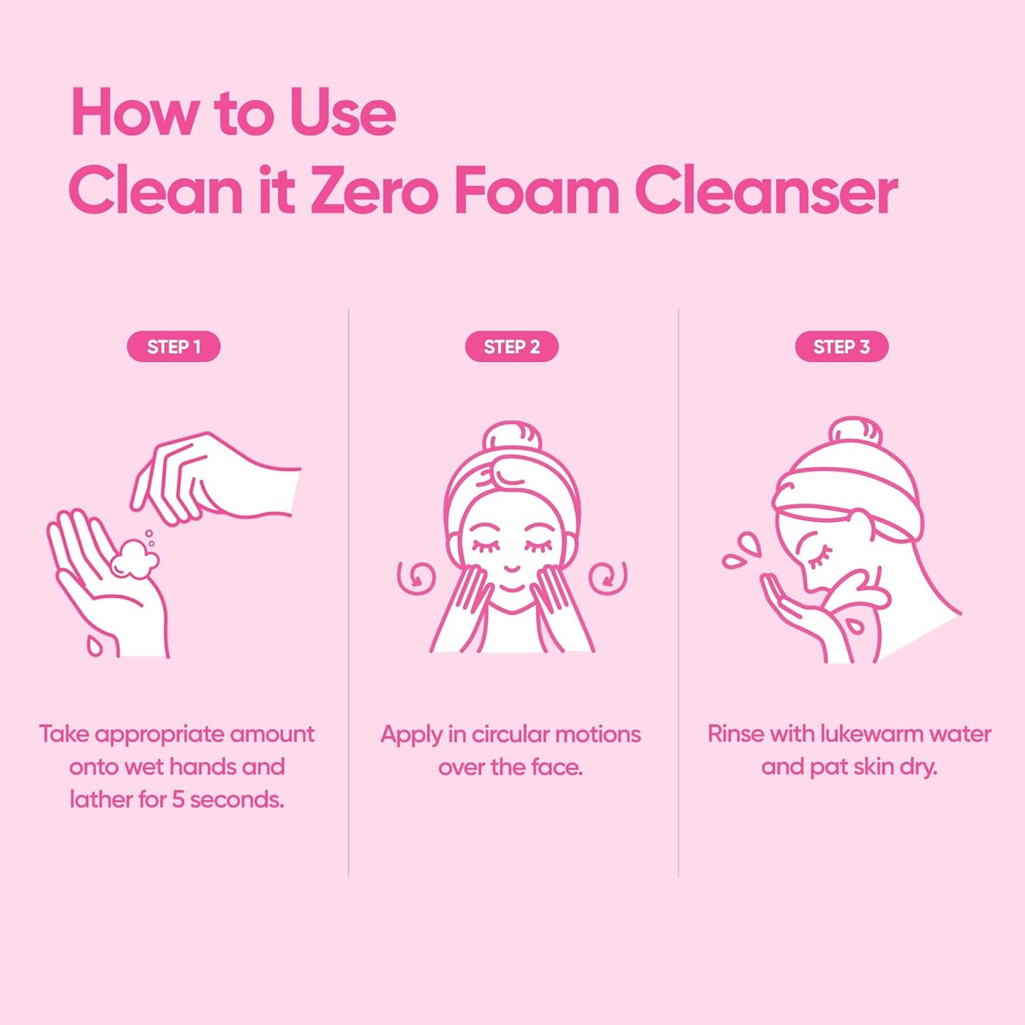 BANILA CO NEW Clean It Zero Foam Cleanser | All Skin Types | Creamy Foam Cleansing with Natural Herbs (150ml / 5.07 fl.oz)