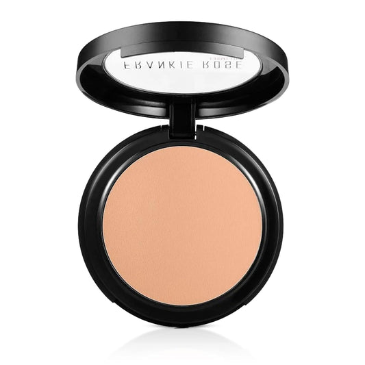 Frankie Rose Cosmetics Powder Foundation – Full Coverage Face Powder For Pores & Imperfections, Evens Out Skin Tone & Shine-Control | 58 Grams (Vintage)