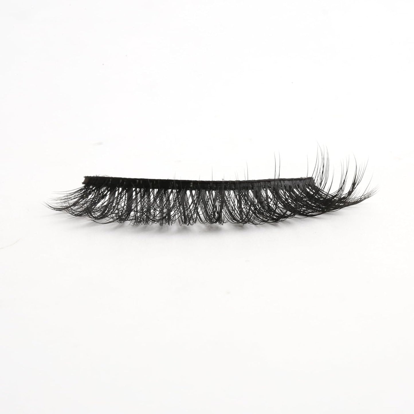 SUNWELL False Eyelashes 12mm Mink Lashes Natural Look 3D Faux Mink Eye Lashes Soft Reusable Luxury Volume Fake Eyelashes 10 Pairs Pack