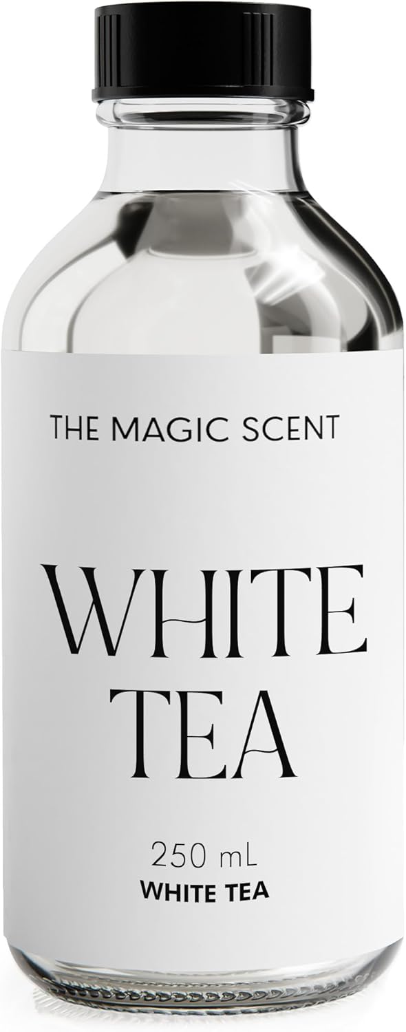 White Tea Diffuser Oil - Hotel & Home Luxury Scents - Diffuser Oil Scents for Home Designed for Use in All Diffusers - 8.5 fl oz, 250 mL