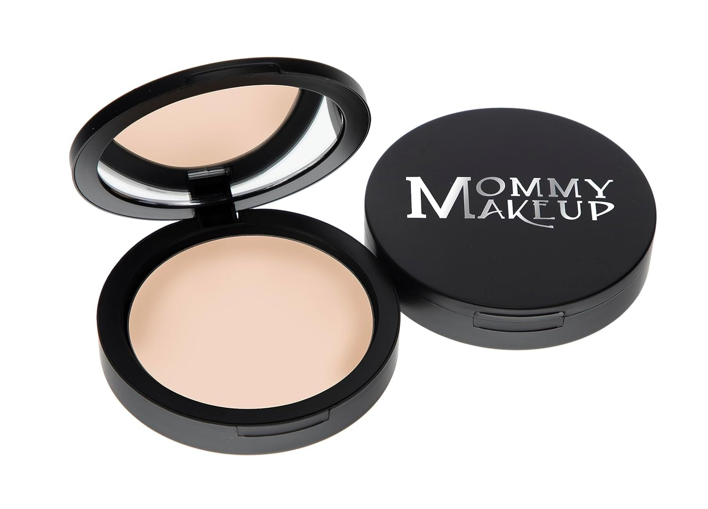 Mineral Dual Powder in Cuddle (Light/Medium) | 4-in-1 Pressed Mineral Foundation with SPF 15 for Flawless Glow & Soft Looking Skin | Oil Free, Talc Free, Gluten Free | 0.45 Oz | by Mommy Makeup