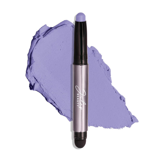 Julep Eyeshadow 101 Cream-to-Powder Waterproof Shadow Stick – Lavender Matte – Long-Lasting, Crease-Proof, Light Purple Matte Cream Eyeshadow with Built-in Smudger
