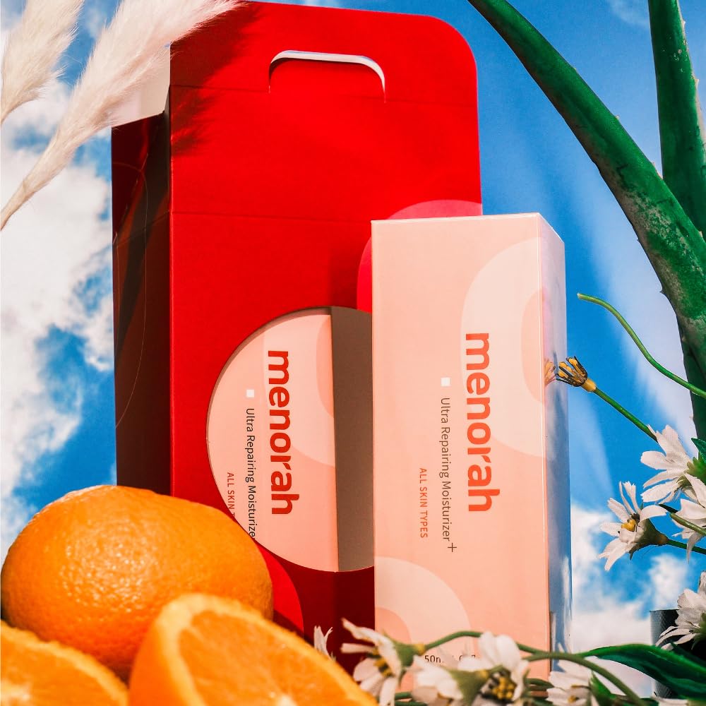 menorah skincare - Ultra Repairing Moisturizer+ Kits, Skincare Set, Rich and Creamy Texture, for Dry to Very Dry Skin, with B3, B5 for Face, Hands, Heels, Elbows Healing