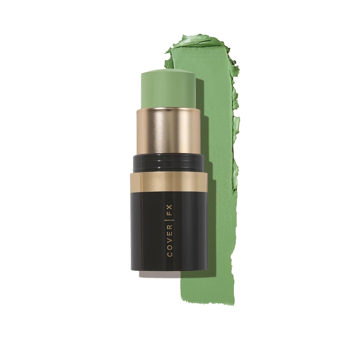 Cover FX Correct Stick Green Color Corrector Concealer - Matcha: Neutralize Redness (All Skin Tones) - Brighten + Neutralize Skin Discoloration - Creamy Lightweight Full Coverage