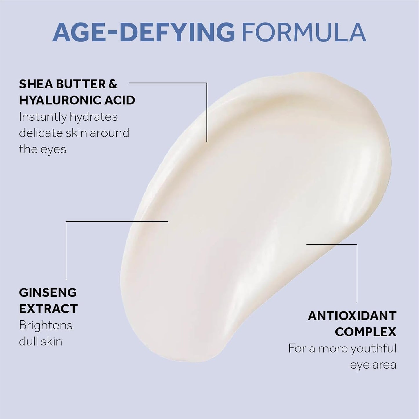 No7 Lift & Luminate Triple Action Eye Cream - Anti-Aging Under Eye Cream for Dark Circles, Puffiness & Wrinkles - Formulated with Vitamin C to Brighten and Refresh Tired Eyes (0.5 Fl Oz)