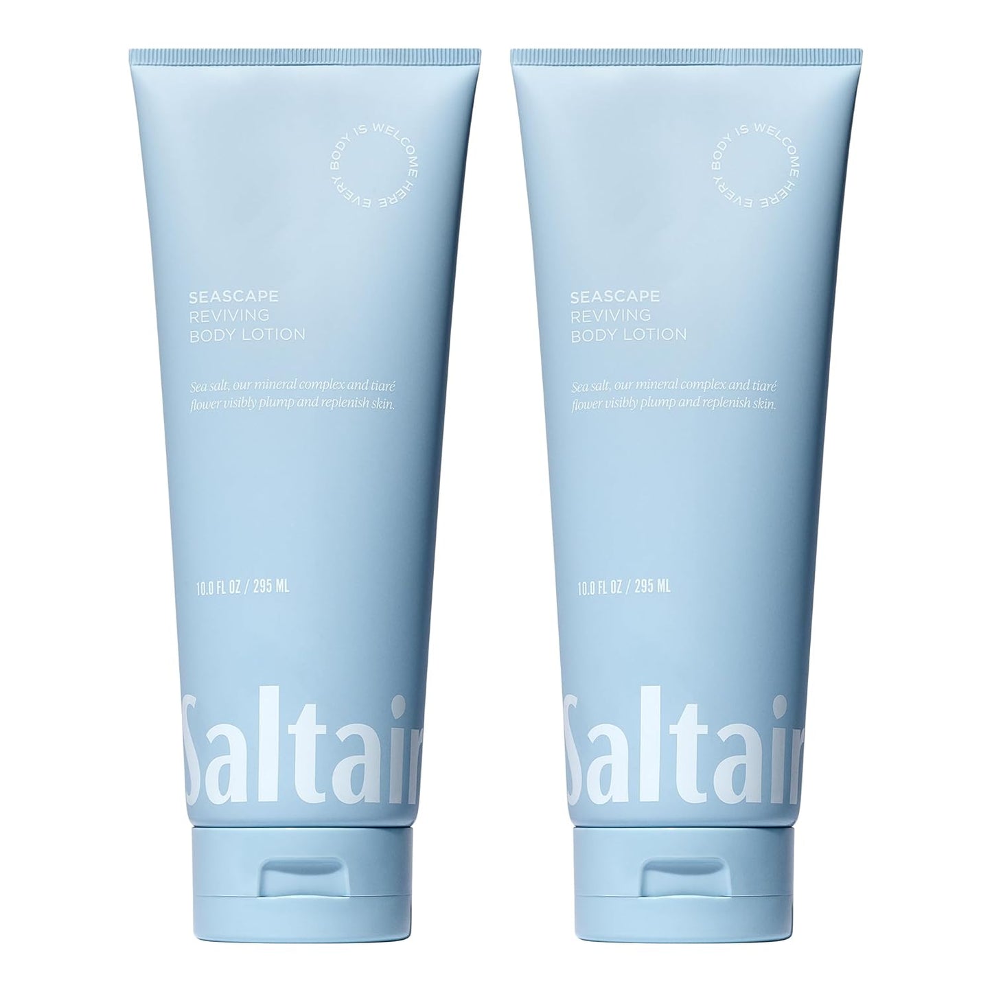 Saltair Body Lotion - 2 Pack Moisturizing Lotion For Dry Skin. Seascape Scented Hydrating Body Cream with Nourishing Moisturizer Formula. Skin Care for Women and Men. 2x 10oz Tubes