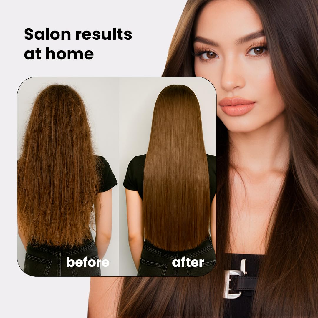 Torrano Keratin Kit, Keratin Hair Treatment Straightening in 1 Step (500ml) + Argan Oil Mask (250g)-Nanoplastia Keratina para Alisar el Pelo Sin Formol- Progressiva (2 pack)