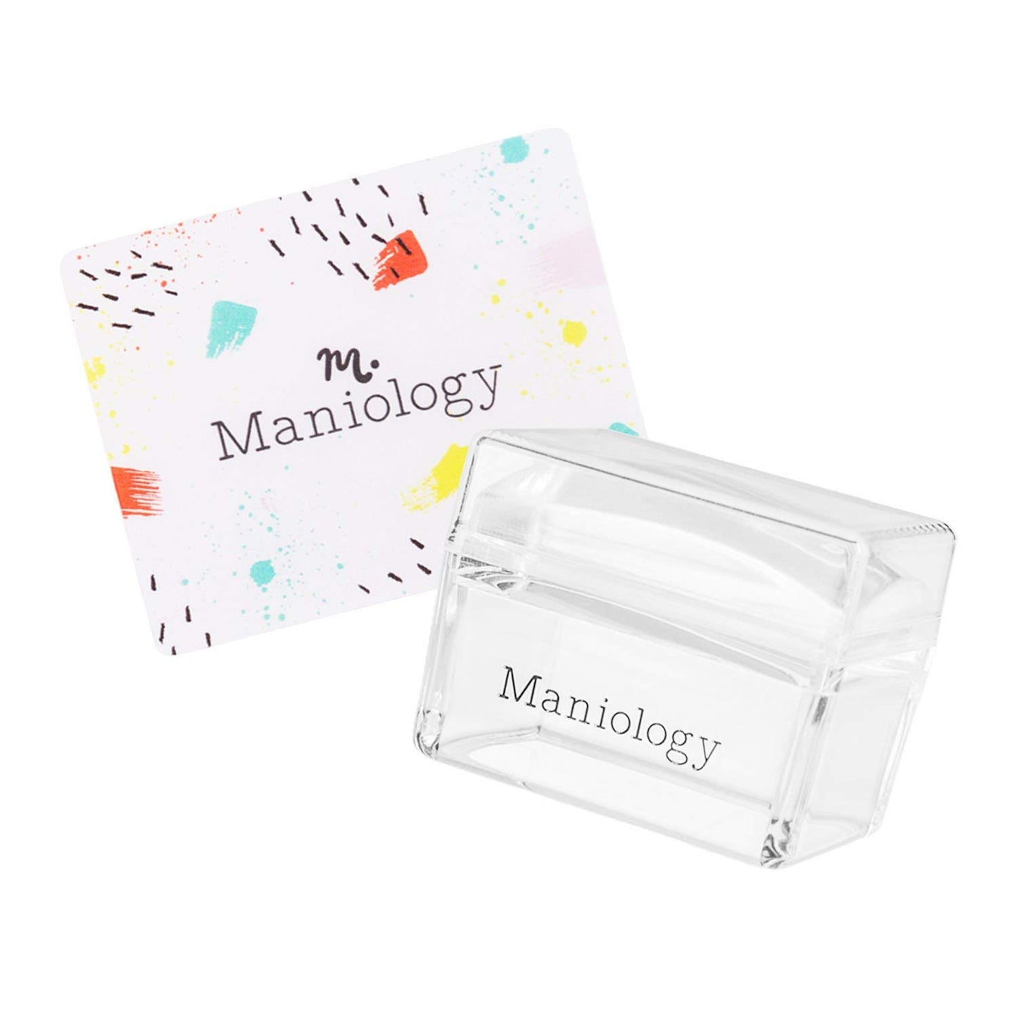 Maniology Crystal Galaxy Nail Stamping Starter Kit | Celestial Nail Art with Crystal-Inspired Galaxy Designs – with Stamping Plate, Polish, Top Coat, Stamper & Scraper