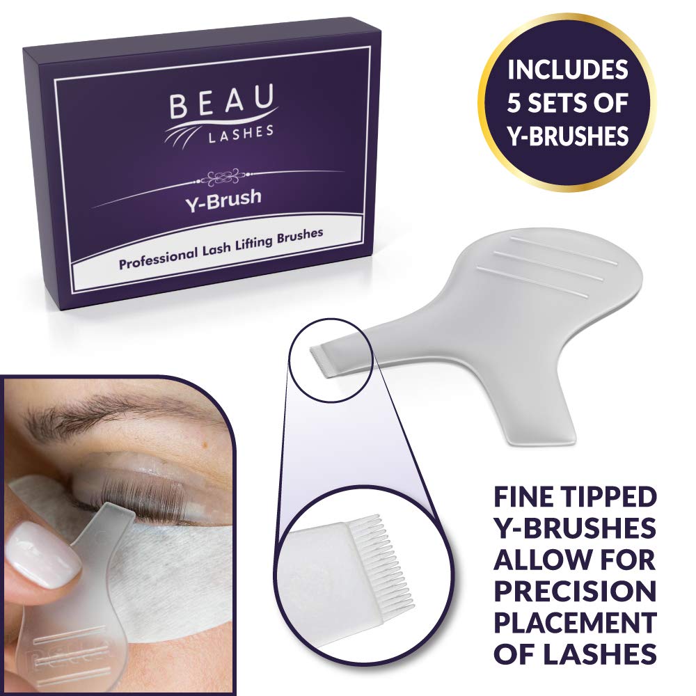 Lash Lift Kit For Professionals - For Perming, Curling and Lifting Eyelashes | Semi Permanent Salon Grade Supplies For Beauty Treatments | Includes Eye Shields, Pads and Accessories