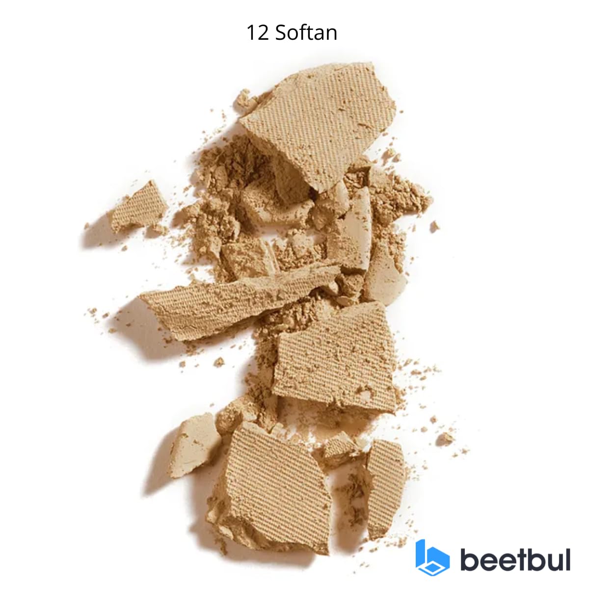 Beetbul Makeup & Exfoliation Kit - Bissú Compact Powder + 1 Medium Velvet Puff + 2 Finger Puffs + 1 Facial Exfoliating Sponge (12 Softan, One Size)