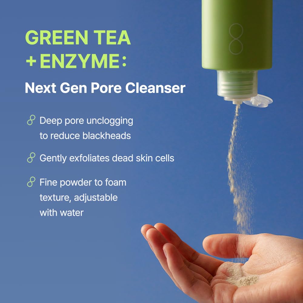 By Wishtrend Green Tea & Enzyme Powder Wash, 3.88 oz (110 g)