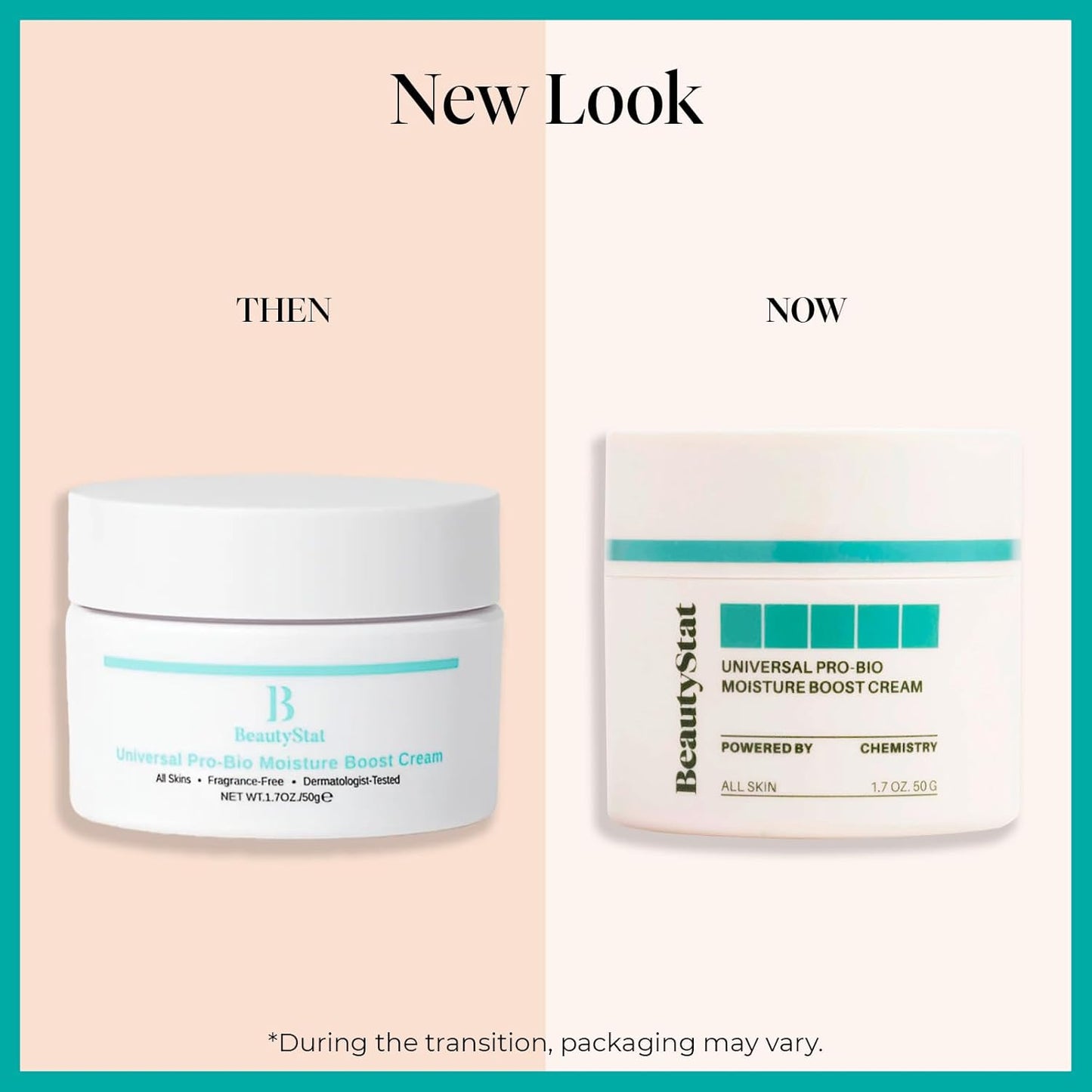 BeautyStat Cosmetics Women's Universal Pro-Bio Moisture Boost Cream, 1.7 Ounce